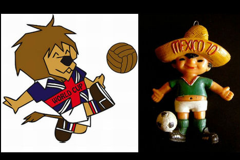 Mira todas las mascotas de los mundiales Mira todas las mascotas de los mundiales