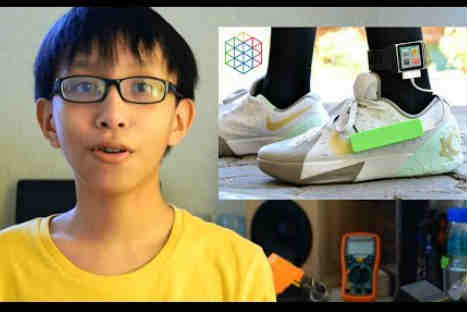 Adolescente crea innovador invento para cargar el celular