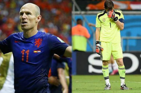 VIDEO - ¡Impresionante! Mira todos los goles del Holanda 5 - 1 España