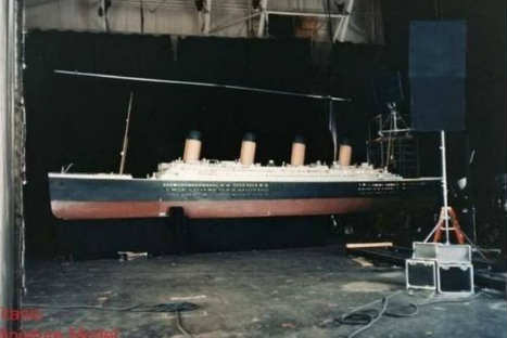 Fotos del detrás de cámaras de la película Titanic (FOTOS) Fotos del detrás de cámaras de la película Titanic (FOTOS)