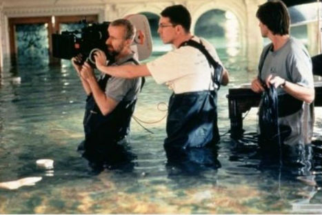Fotos del detrás de cámaras de la película Titanic (FOTOS) Fotos del detrás de cámaras de la película Titanic (FOTOS)
