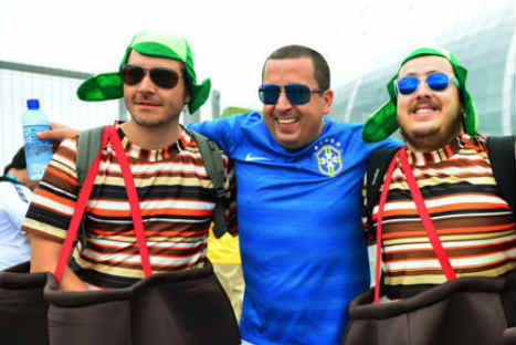 'Chespirito' feliz por estar presente en la Copa del Mundo (FOTOS) 'Chespirito' feliz por estar presente en la Copa del Mundo (FOTOS)