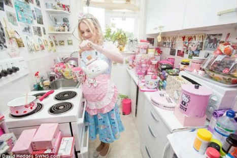 Conoce a la fanática número 1 de Hello Kitty