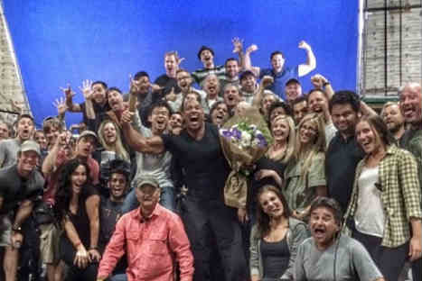 'La Roca' se despidió de 'Rápidos y Furiosos'