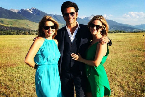 Integrantes de 'Tres por Tres se reencontraron en la boda del 'Tío Joey' (FOTOS)