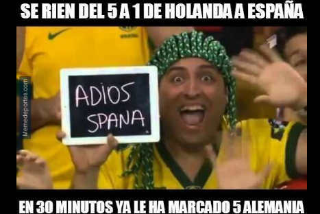 Los 'memes' de la goleada histórica de Alemania a Brasil (FOTOS) Los 'memes' de la goleada histórica de Alemania a Brasil (FOTOS)