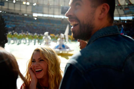 Conmovedoras imágenes de Shakira y su familia en la clausura del mundial (FOTOS) Conmovedoras imágenes de Shakira y su familia en la clausura del mundial (FOTOS)