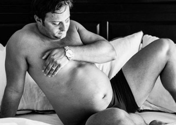 Hombre que posó como embarazado se vuelve viral en redes sociales (FOTOS) Hombre que posó como embarazado se vuelve viral en redes sociales (FOTOS)