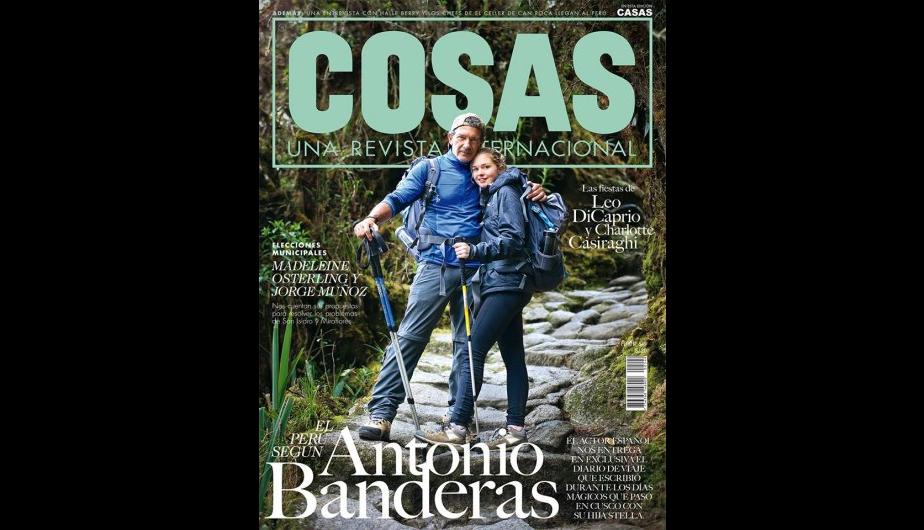 Antonio Banderas y su hija no pudieron evitar llorar al ver Machu Picchu Antonio Banderas y su hija no pudieron evitar llorar al ver Machu Picchu
