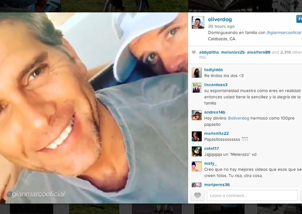 Gian Marco y Christian Meier comparten imágenes de su reencuentro - FOTOS