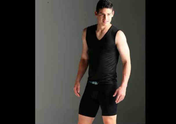 ¿Ya viste cómo luce James Rodríguez en ropa interior? (FOTOS/VIDEO)