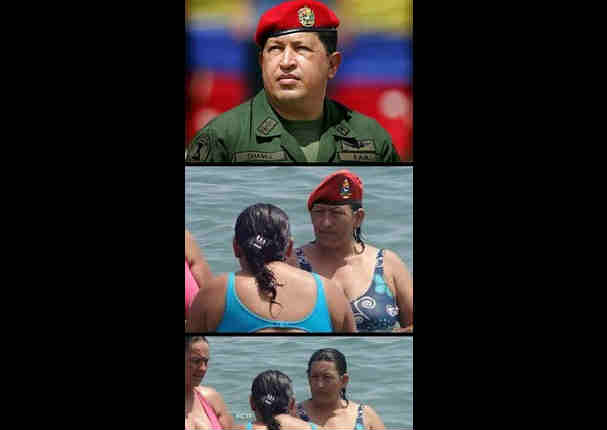 'La doble' de Hugo Chávez genera divertidos 'memes' en las redes sociales (FOTOS)