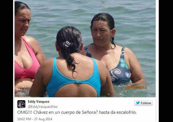 'La doble' de Hugo Chávez genera divertidos 'memes' en las redes sociales (FOTOS)