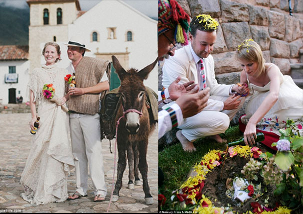 ¡Todo por amor! Conoce a la pareja que se casó 66 veces viajando alrededor del mundo (FOTOS)