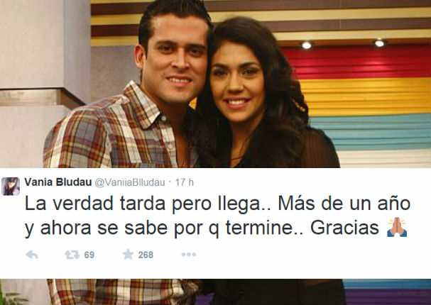 Vania Bludau y Christian Domínguez se confrontan por redes sociales (VIDEO)