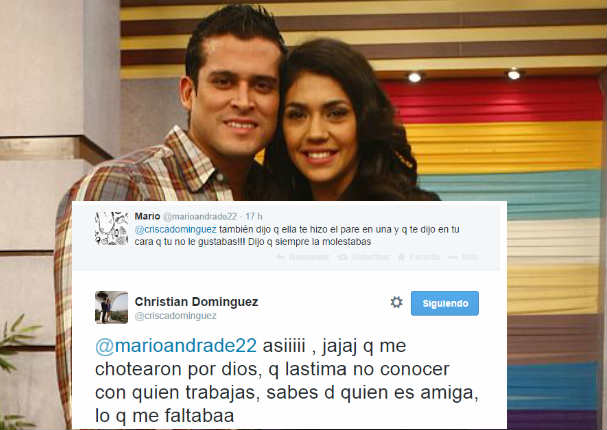 Vania Bludau y Christian Domínguez se confrontan por redes sociales (VIDEO)