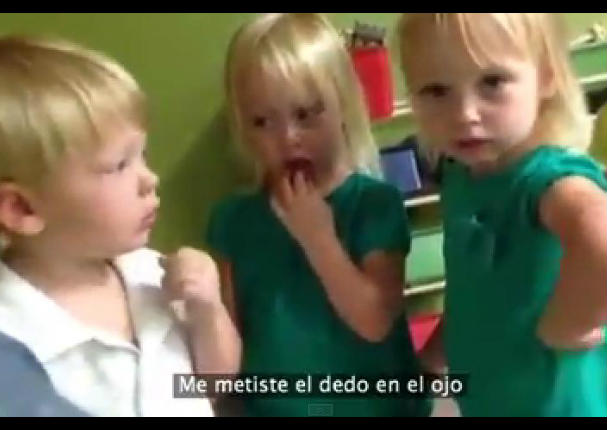 Este pequeño aprendió desde niño quién tiene la última palabra en una discusión (VIDEO)