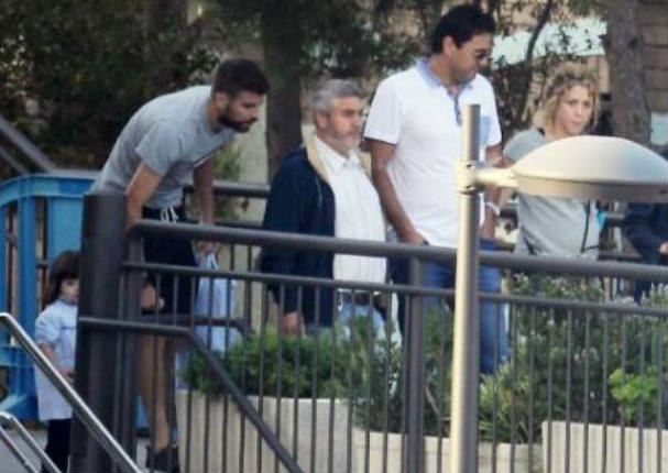 Shakira luce su embarazo en el primer día de escuela de Milan (FOTOS)