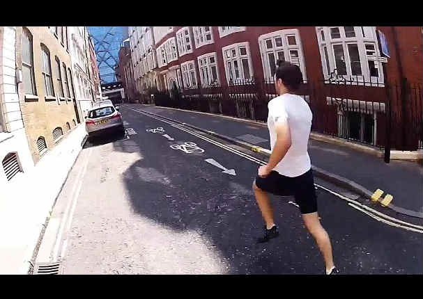 Un joven reta a un tren en una carrera hasta el siguiente paradero. Te sorprenderá lo que pasó al final. (VIDEO)