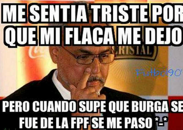 Mira los divertidos 'memes' tras la inhabilitación de Manuel Burga (FOTOS) Mira los divertidos 'memes' tras la inhabilitación de Manuel Burga (FOTOS)