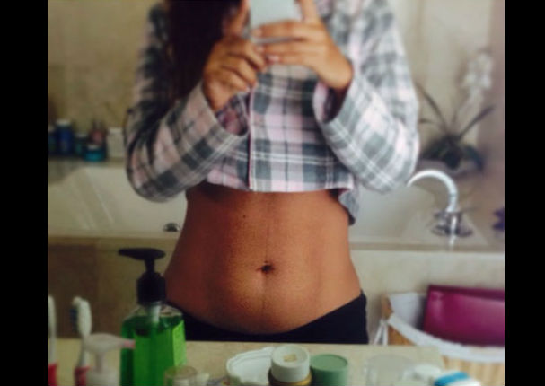 Mira cómo luce Ninel Conde doce días después de haber dado a luz a su segundo hijo (FOTOS)