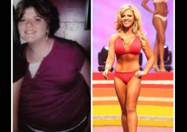 Conoce a la joven que tras perder 45 kilos se convirtió en reina de belleza (FOTOS)