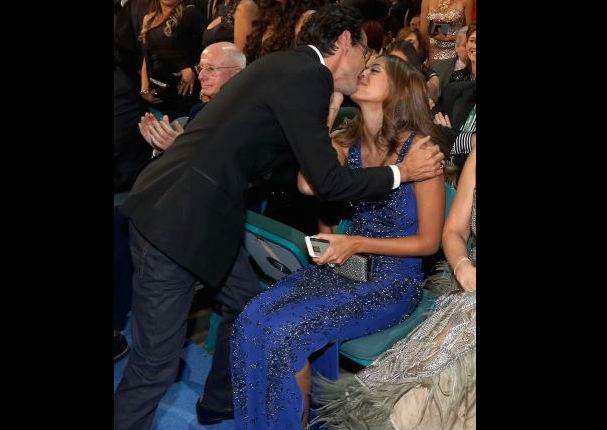 Marc Anthony y Shannon de Lima hacen su primera aparición pública como esposos (FOTOS)