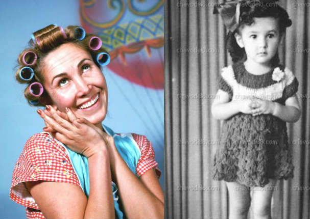 Mira cómo era 'Doña Florinda' cuando era una bebé (FOTOS)