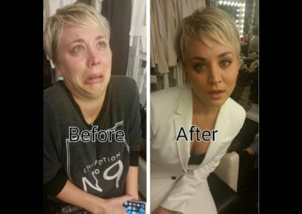 'Penny' de la serie The Big Bang Theory publica su propia foto sin maquillaje