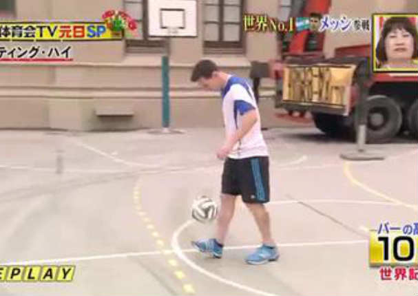 Messi impresiona a todo Japón con su gran técnica y bate un récord (VIDEO)