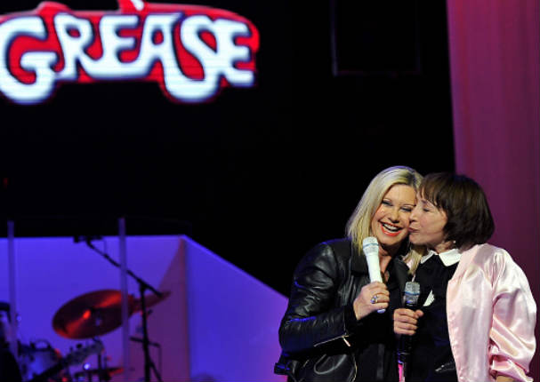 Grease: Así fue el reencuentro de Sandy y Frenchy (FOTOS)