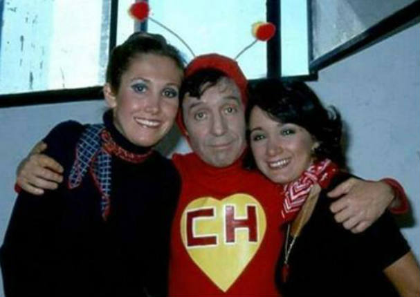 Difunden fotos inéditas del elenco de Chespirito (FOTOS)