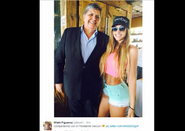 Millet Figueroa recibe ola de críticas luego de tomarse foto con este político (FOTO) Millet Figueroa recibe ola de críticas luego de tomarse foto con este político (FOTO)