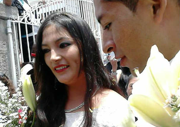 Magaly Solier contrajo matrimonio religioso en Huanta (FOTOS)