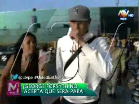 ¿George Forsyth no quiere aceptar su paternidad? (VIDEO)