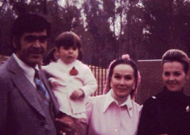 Kate del Castillo compartió tiernas fotos junto a su padre