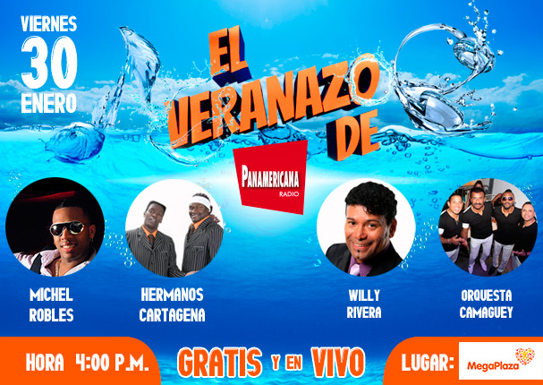 Concierto: El veranazo de Radio Panamericana este 30 de enero ¡Gratis y en vivo!