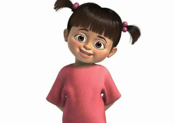 'Boo' la niña de 'Monsters Inc' existe en la vida real (FOTOS)
