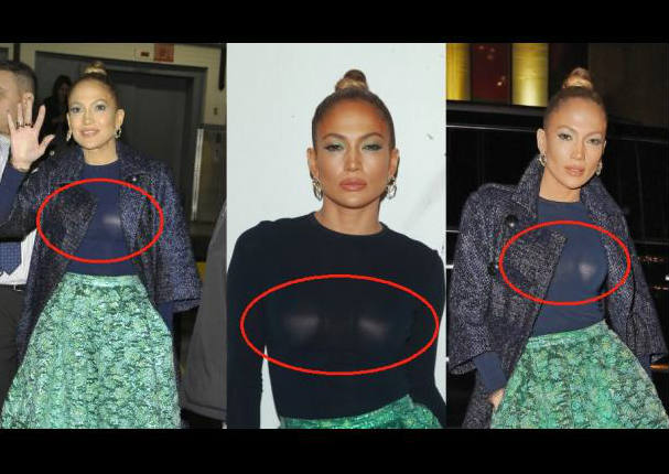 Jennifer Lopez usa brasier de infarto durante un evento público (FOTOS)