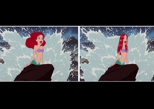 Mira cómo lucirían las Princesas de Disney con una cabellera real (FOTOS)