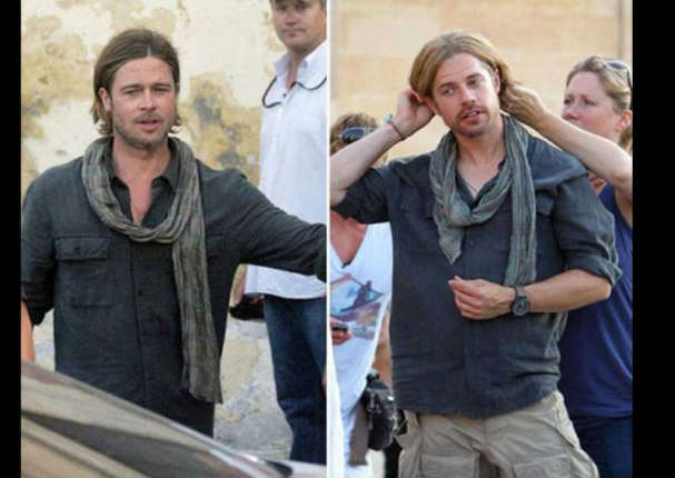 Mira qué tan parecidos son los actores de Hollywood a sus dobles de riesgo (FOTOS)