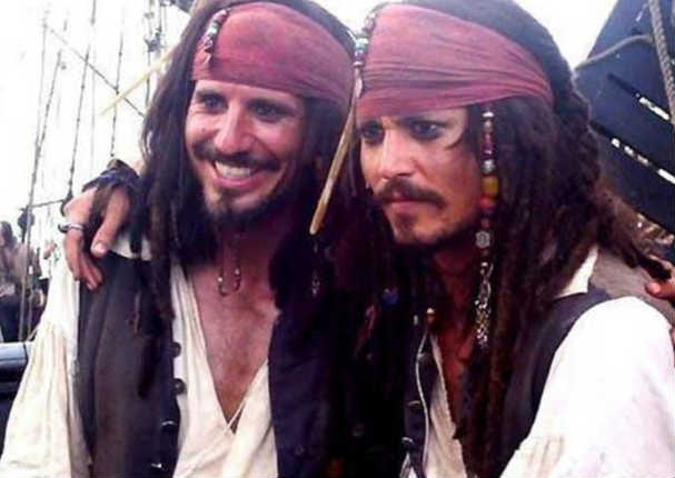 Mira qué tan parecidos son los actores de Hollywood a sus dobles de riesgo (FOTOS)