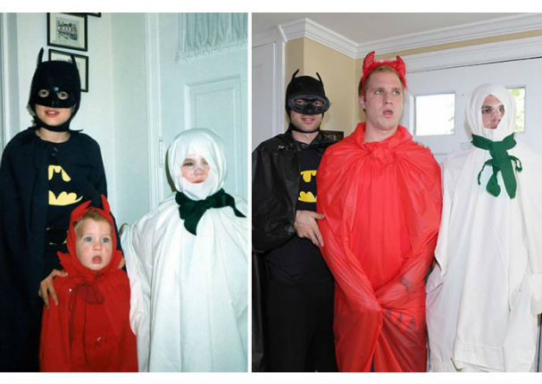 Tres hermanos dieron original regalo a su madre - FOTOS