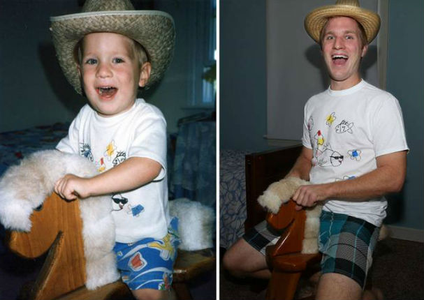 Tres hermanos dieron original regalo a su madre - FOTOS