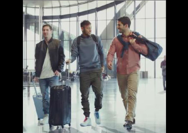 Neymar, Messi y Suárez participan en espectacular publicidad - VIDEO