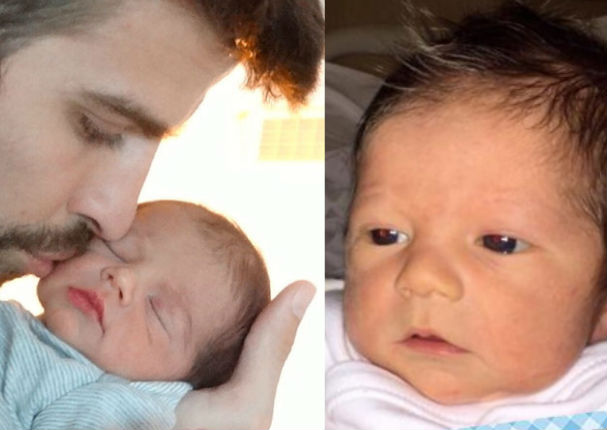 Shakira mostró rostro de Sasha ¡Mira a quién se parece! (FOTOS)