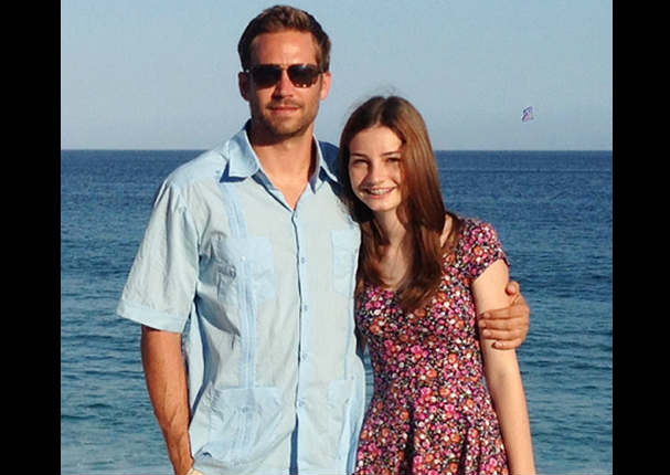 Hija de Paul Walker comparte encantadora foto junto a su padre y conmueve a sus seguidores (FOTO)