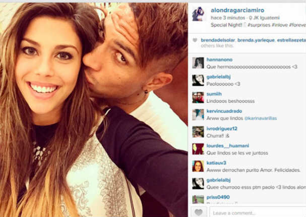 Alondra García comparte video y tiernas fotos junto a Paolo Guerrero Alondra García comparte video y tiernas fotos junto a Paolo Guerrero