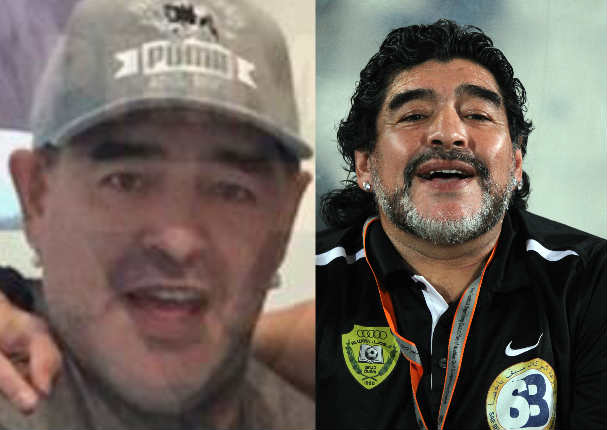¡Mira cómo quedó Diego Maradona luego de realizarse  cirugía facial! (FOTOS)