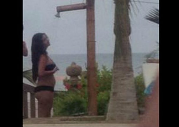 Estas fotos confirmarían embarazo de la pareja de Roberto Martínez (FOTO)